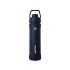 Blau AquaFlask Sports Lid Bottle Edelstahl Trinkflasche 650 ml (22 oz) mit Sports Lid und Haltegriff