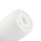 Detailaufnahme des weißen Flaschenbodens der AquaFlask Flow Collection Edelstahl Trinkflasche 750 ml (25 oz)