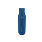 Blau AquaFlask Flow Collection Edelstahl Trinkflasche 750 ml (25 oz) mit Schraubdeckel und großer Trinköffnung