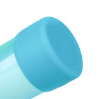 Detailaufnahme des türkisfarbenen Schutz-Boots der AquaFlask Canny Floss Collection Edelstahl Trinkflasche 650 ml (22 oz)