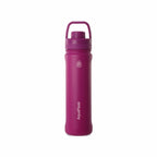 Lila AquaFlask Sports Lid Bottle Edelstahl Trinkflasche 650 ml (22 oz) mit Sports Lid und Haltegriff