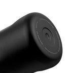 Detailaufnahme des schwarzen Flaschenbodens der AquaFlask Sports Lid Bottle Edelstahl Trinkflasche 650 ml (22 oz)